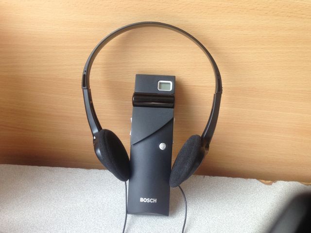 ensemble récepteur infra-rouge + casque